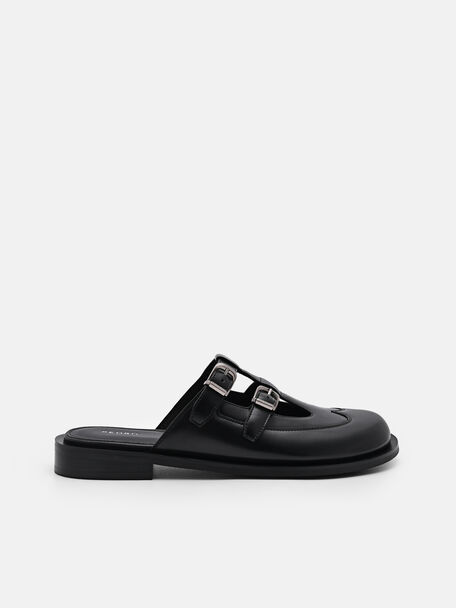 Helix Mules, Black, hi-res