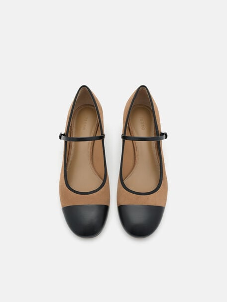 Claude Suede Mary Jane Pumps, , hi-res