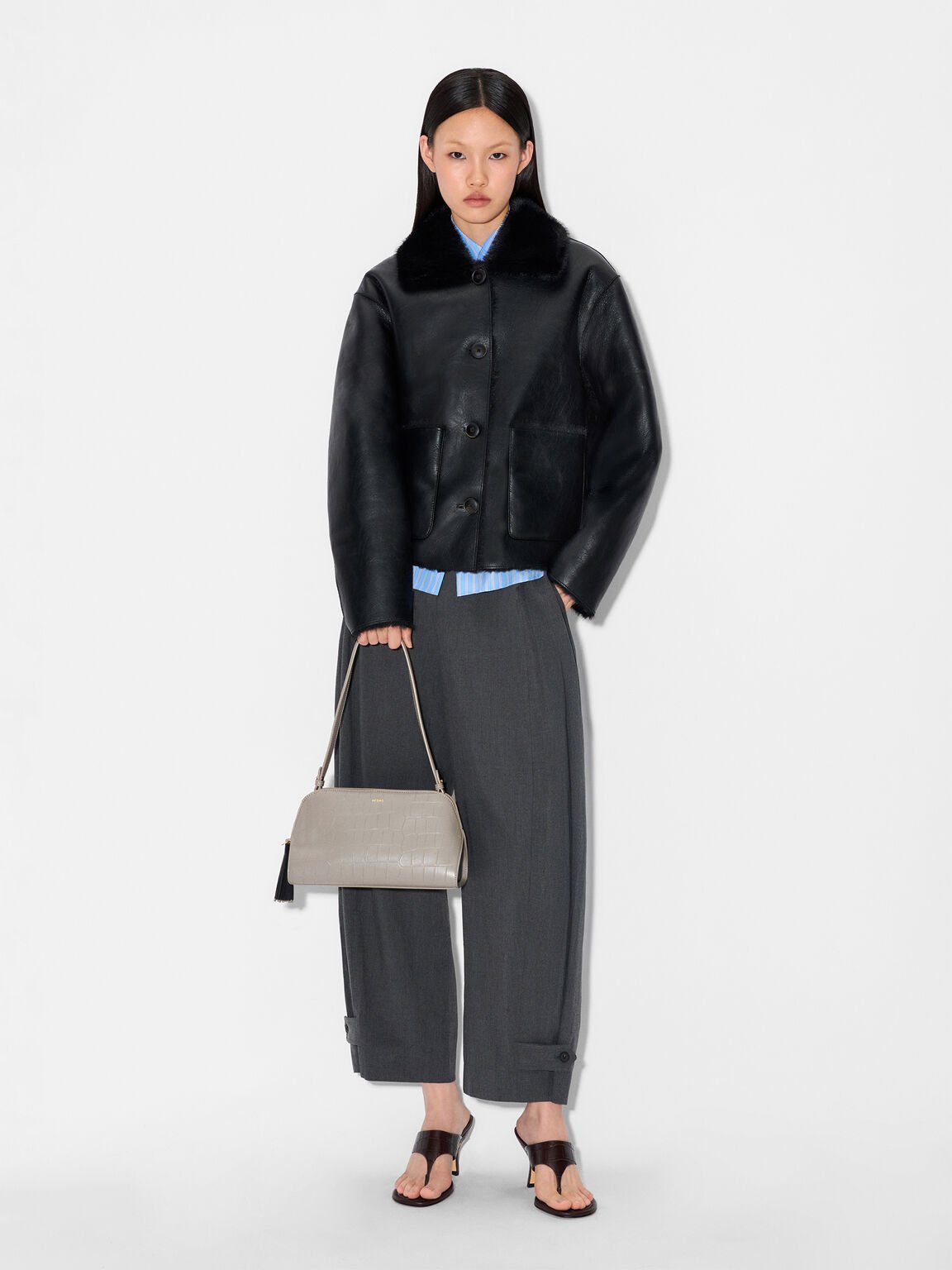 Tassel Shoulder Bag, , hi-res