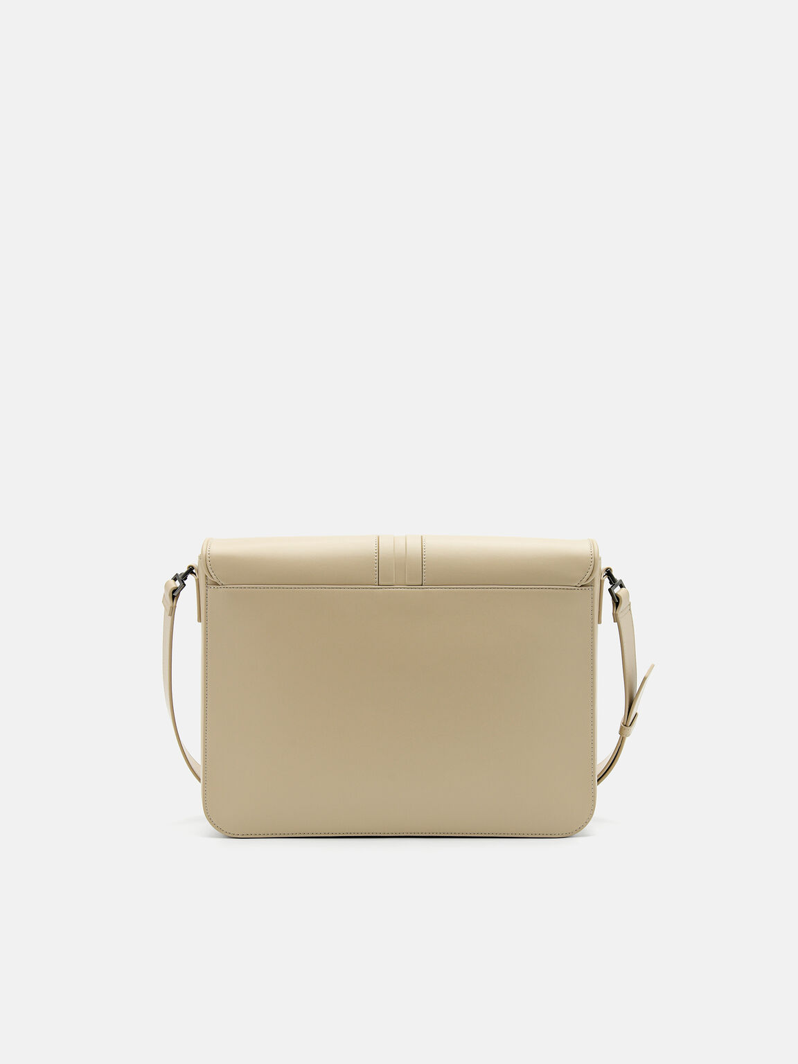 Textured Panel Messenger Bag, 