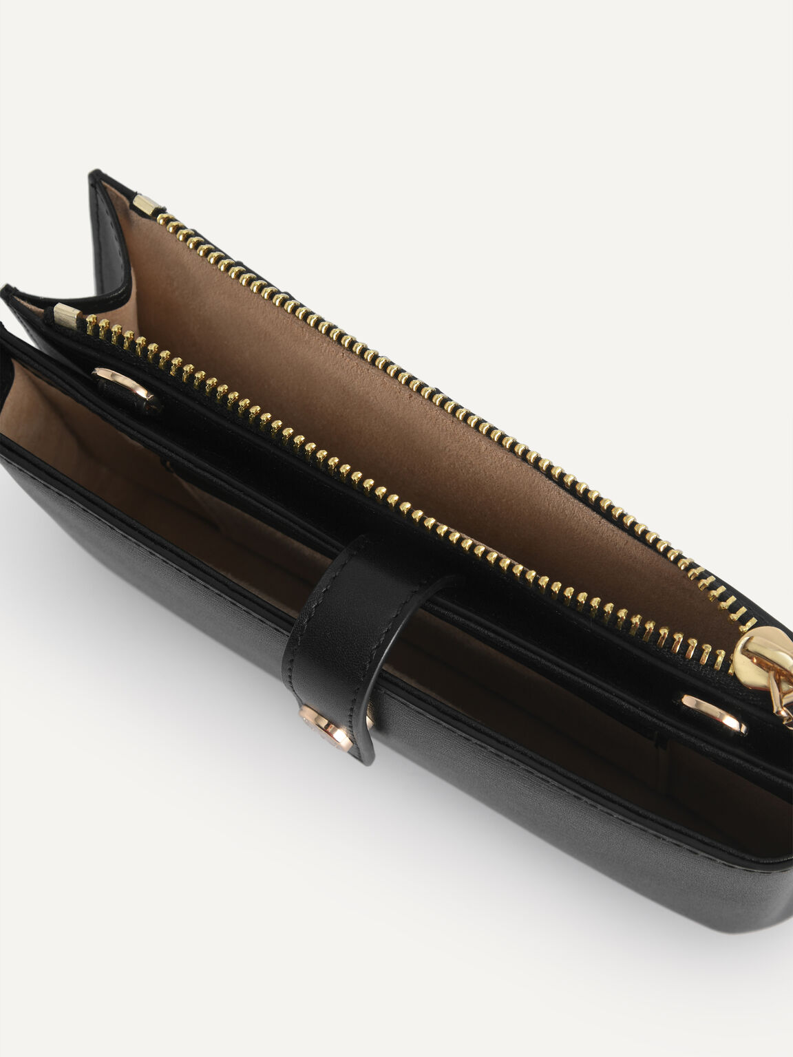 Textured Leather Phone Pouch, 