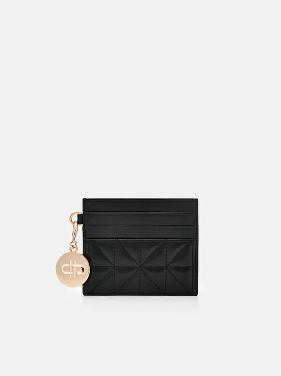 PEDRO Studio Leather Card Holder in Pixel, 