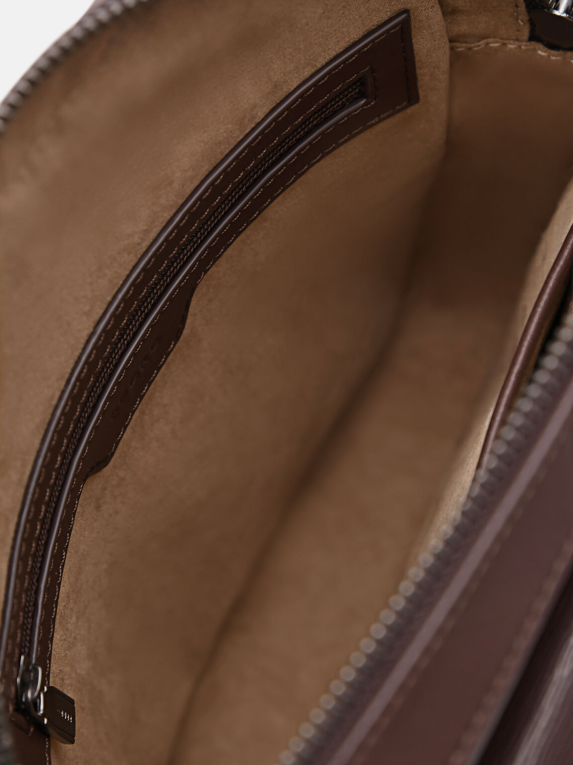 Henry Leather Sling Bag, Dark Brown