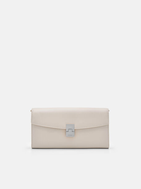 Dompet Panjang Kulit Bi-Fold Jatte, 