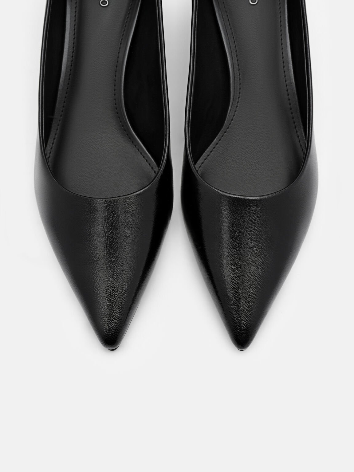 Lia Leather Heel Pumps, , hi-res
