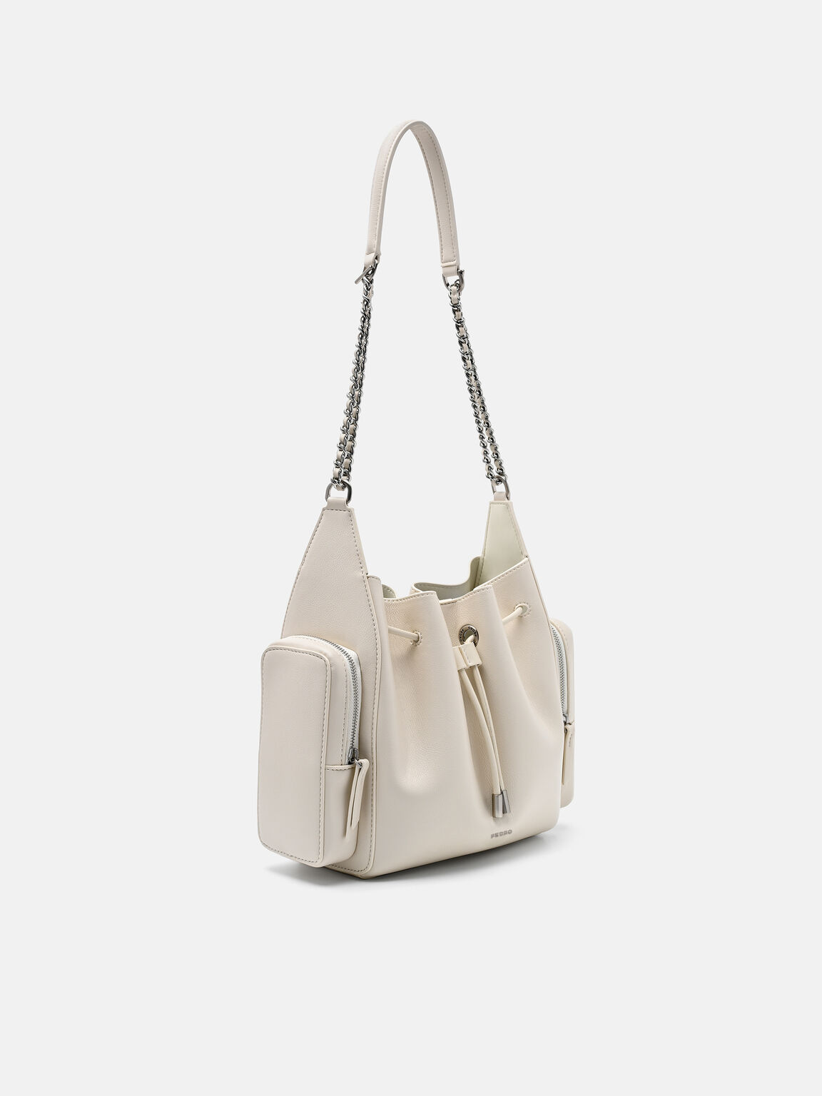 Drawstring Bucket Bag, , hi-res