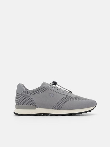 Sepatu Sneakers Rajut Track, 