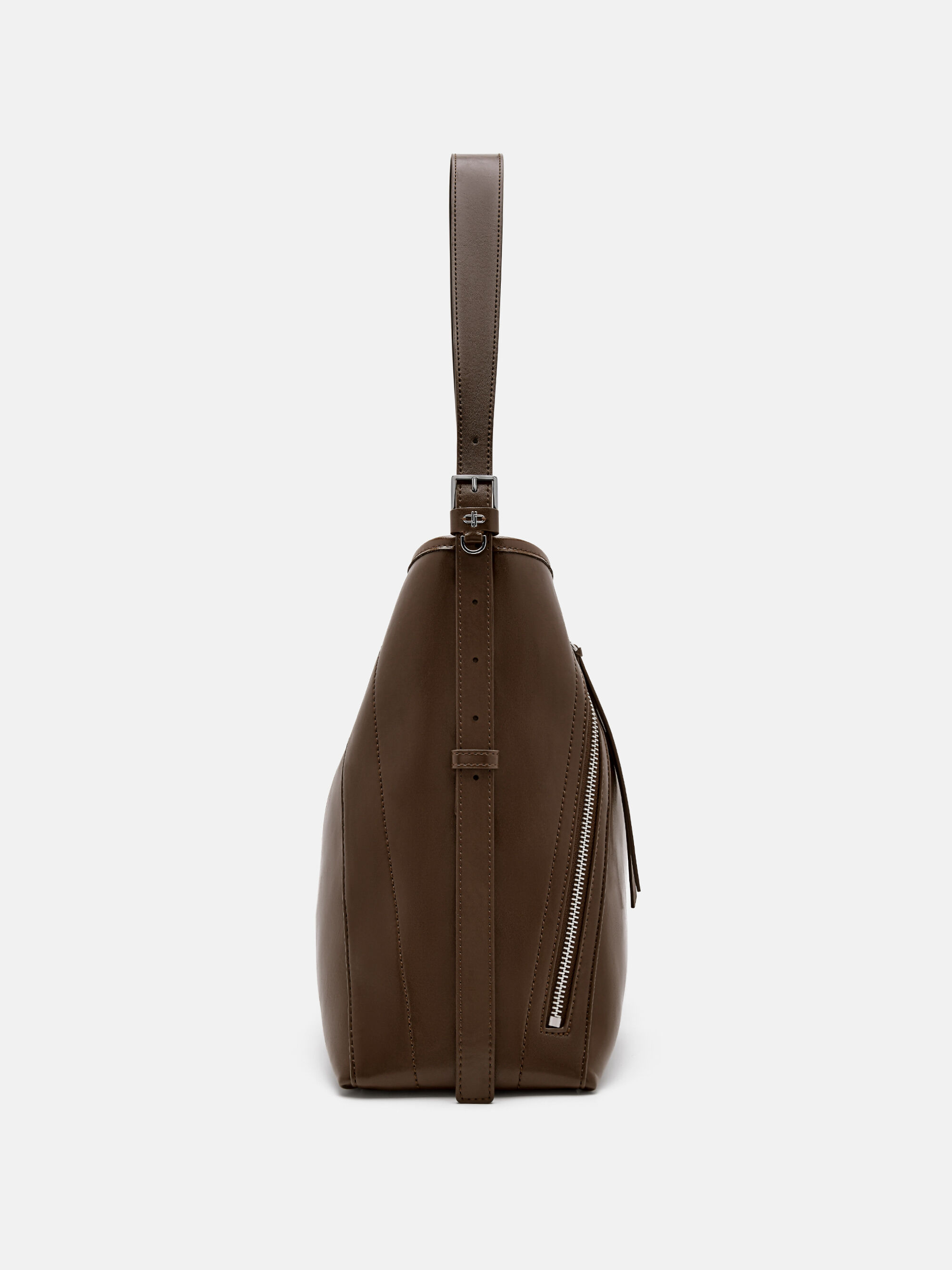Kristen Hobo Bag - Dark Brown - PEDRO ID