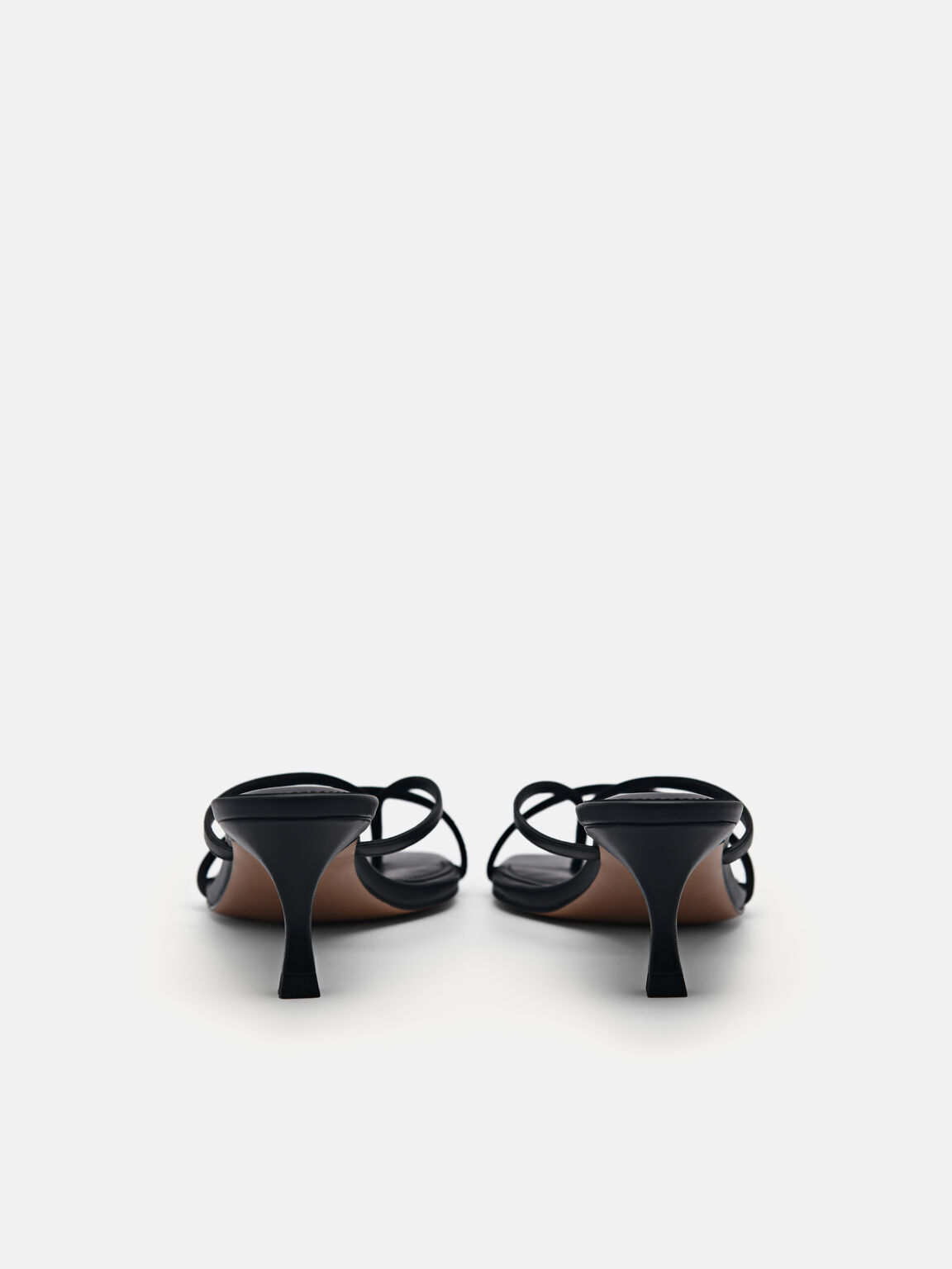 Corrin Heel Sandals, Black