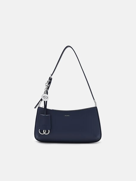 Jatte Leather Charm Shoulder Bag, , hi-res