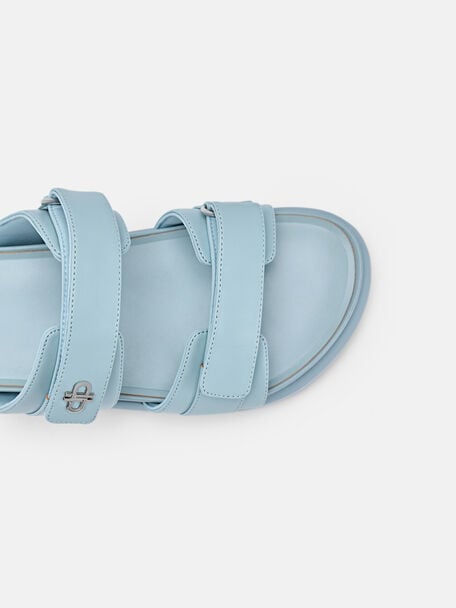 Sandal Slip On Aqua Velcro, , hi-res