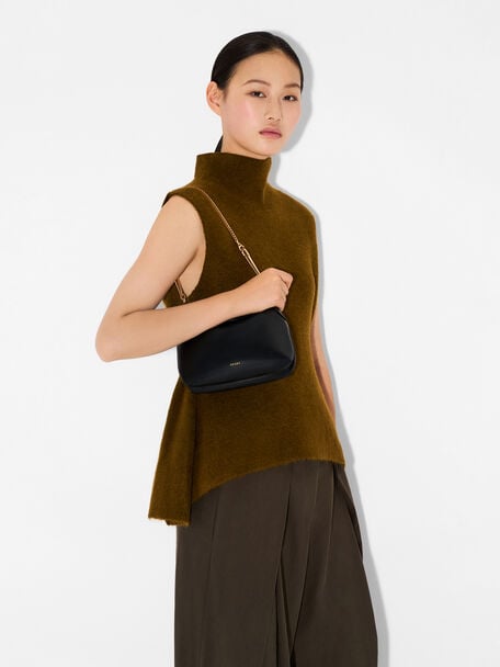 Horsebit Shoulder Bag, , hi-res