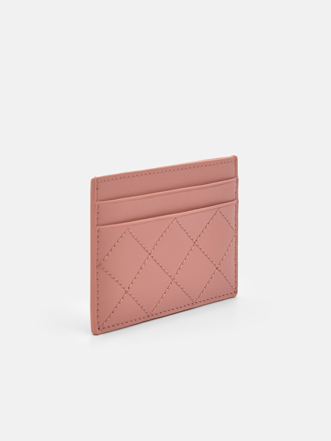 Leather Embroidered Cardholder, 