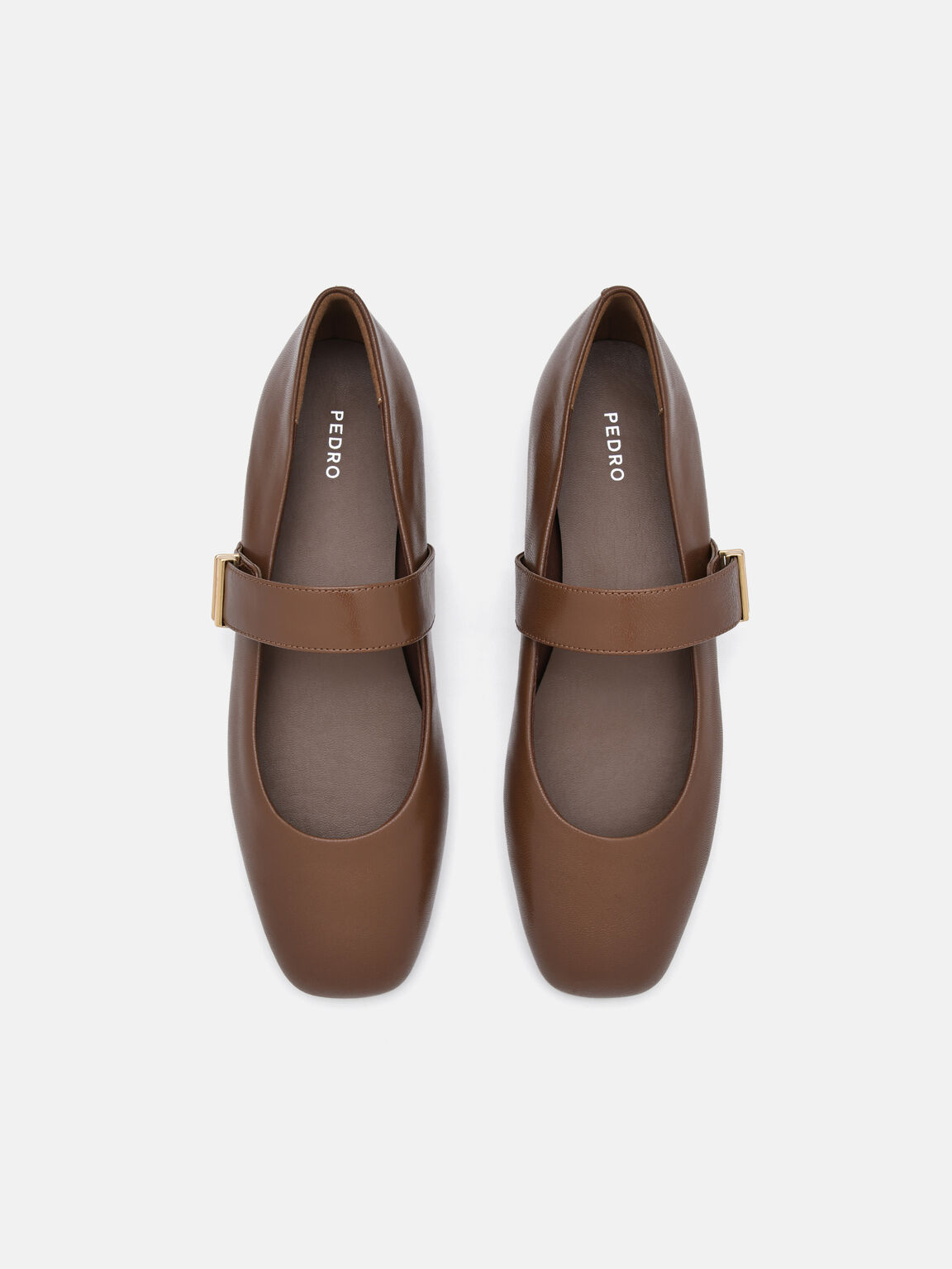 Lottie Leather Ballerina Flats, 