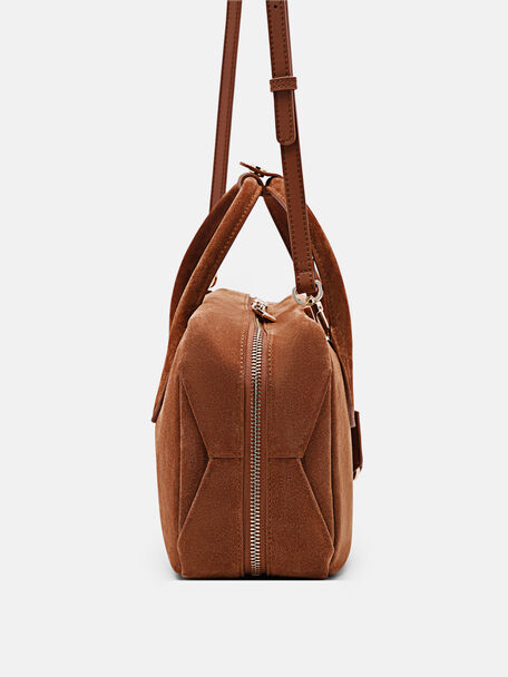 Leather Bowling Bag, , hi-res