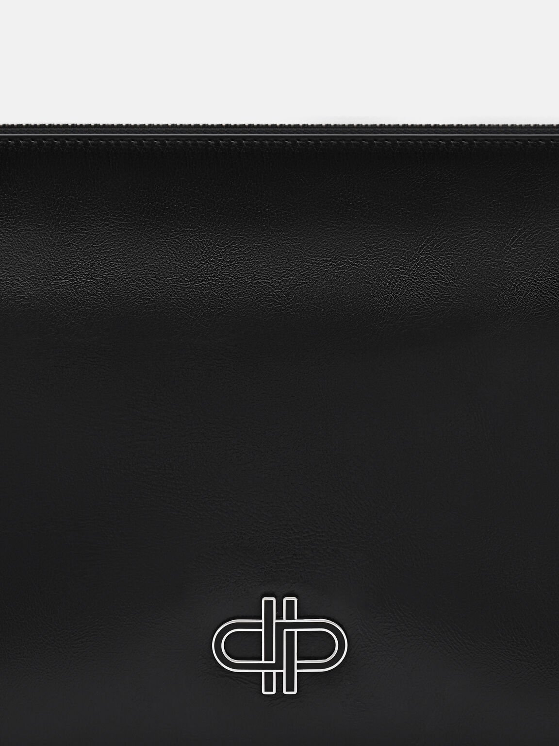 Two-Way Leather Clutch Bag, 