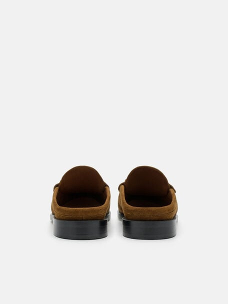 Alistair Suede Penny Mules, , hi-res