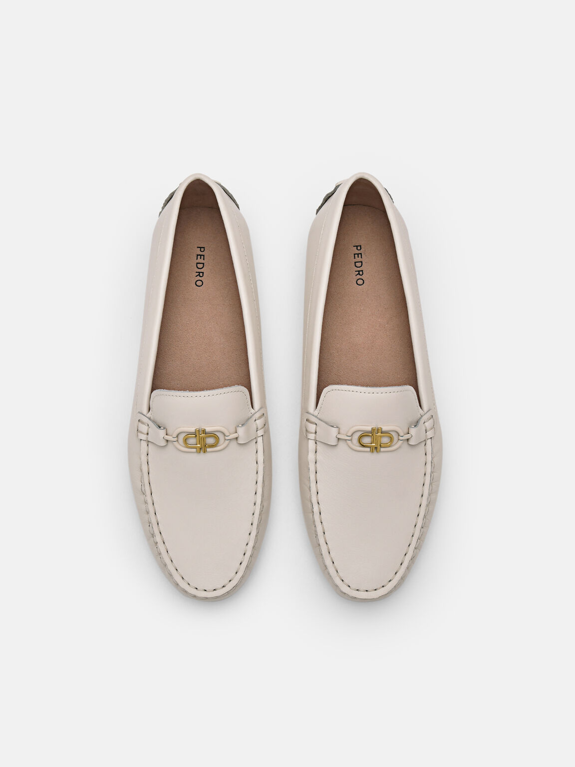 PEDRO Icon Leather Horsebit Driving Shoes, 