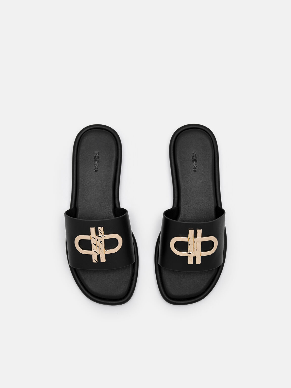Sandal Slide kulit PEDRO Icon, , hi-res
