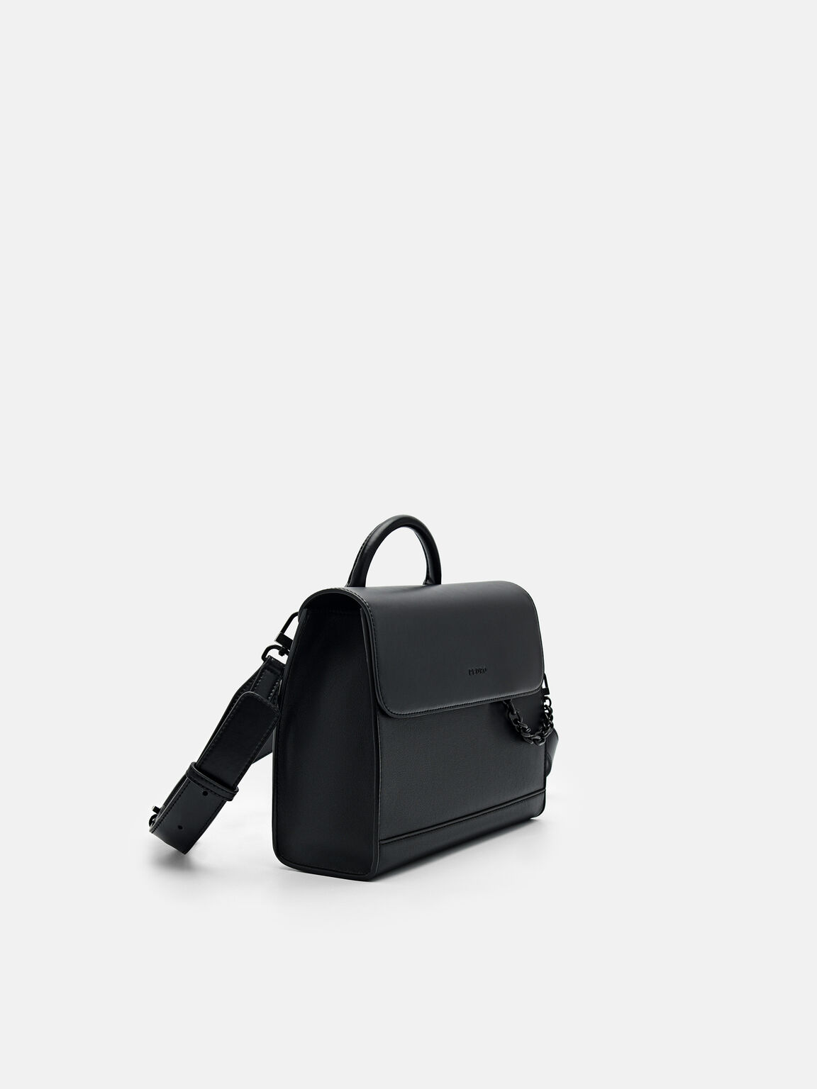 Tas Selempang Chainlink, Black, hi-res