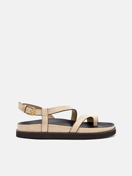 Sandal Bakcstrap Suede, , hi-res