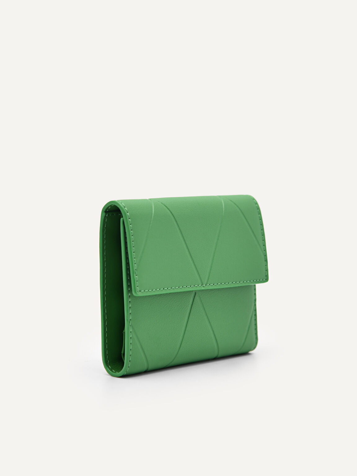 Dompet Tri-Lipat Kulit dalam Pixel, , hi-res