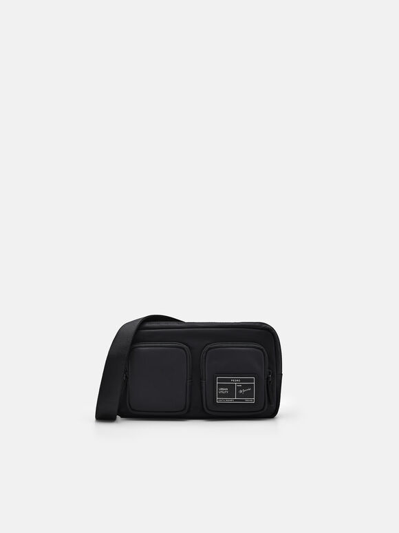 Morris Sling Pouch, Black, hi-res