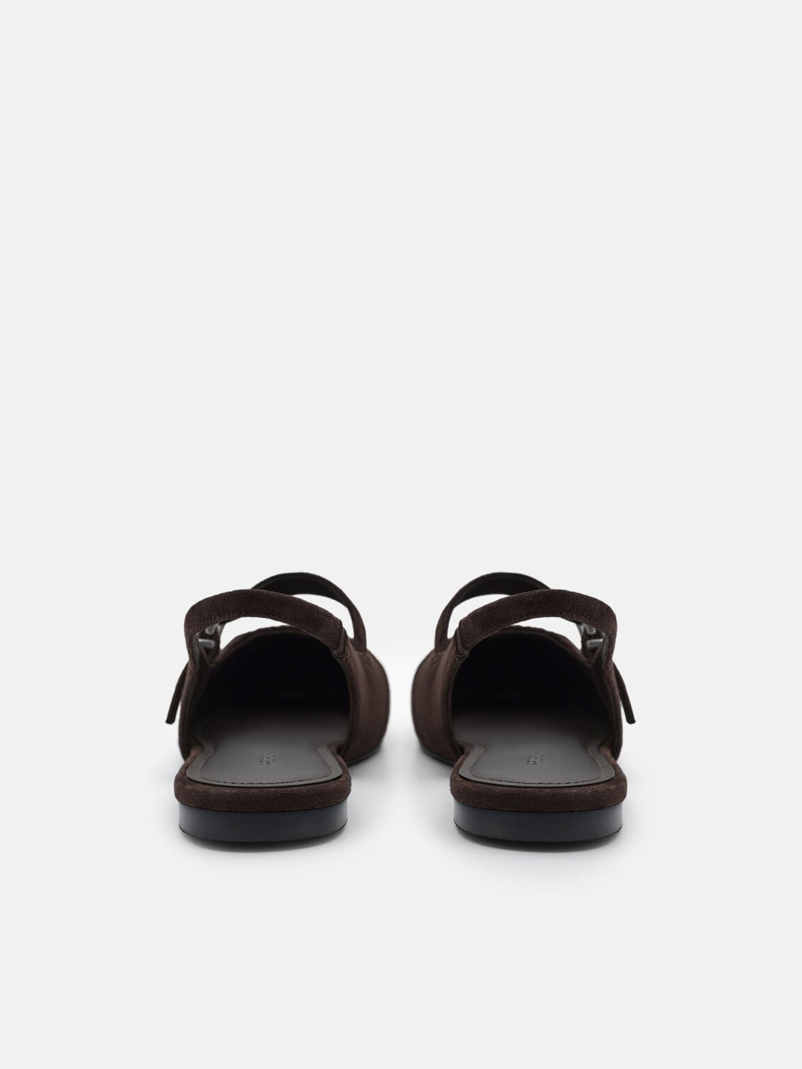 Sepatu Flat Ballerina Suede Gabrielle, , hi-res
