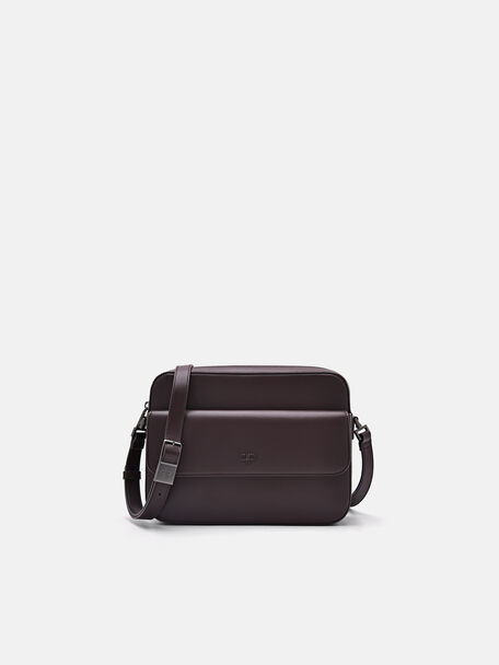 Leather Crossbody Bag, , hi-res