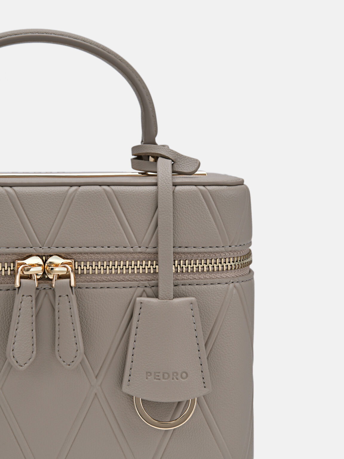 Ari Boxy Shoulder Bag, Taupe