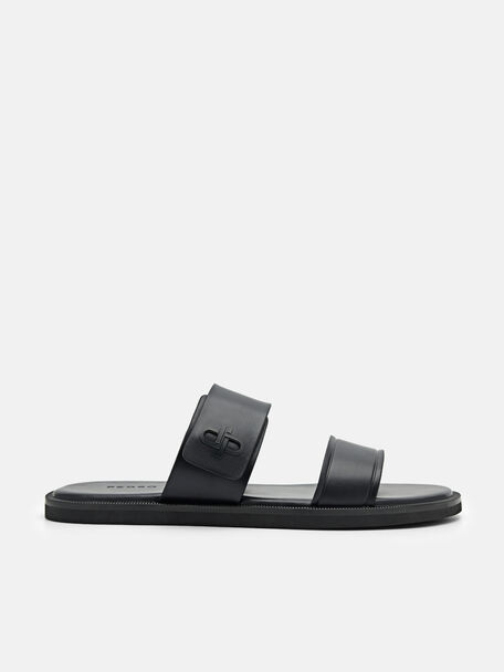 Sandal Slide PEDRO Icon, Black