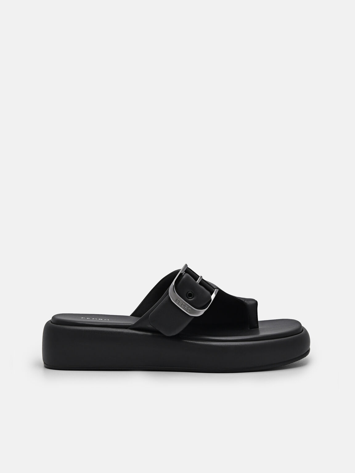 Helix Wedge Sandals, Black, hi-res