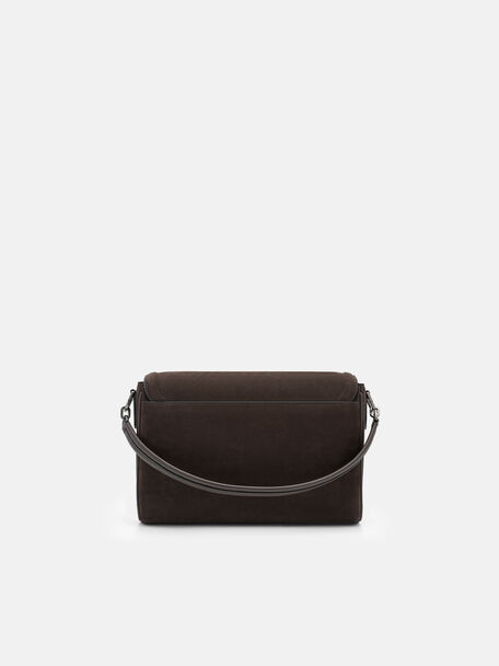 Patrice Leather Messenger Bag, 