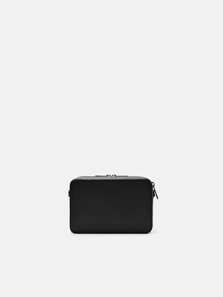 Boxy Mini Leather Crossbody Bag, , hi-res