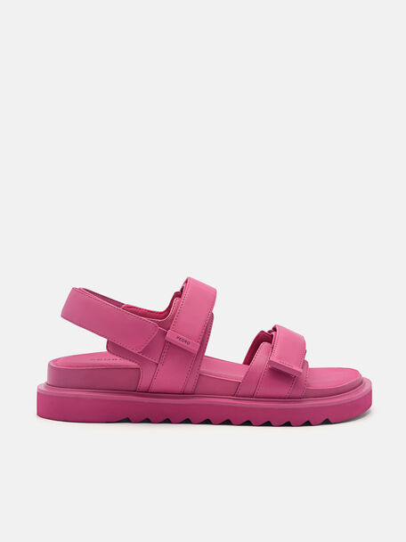 Aryna Slingback Sandals, Fuchsia, hi-res