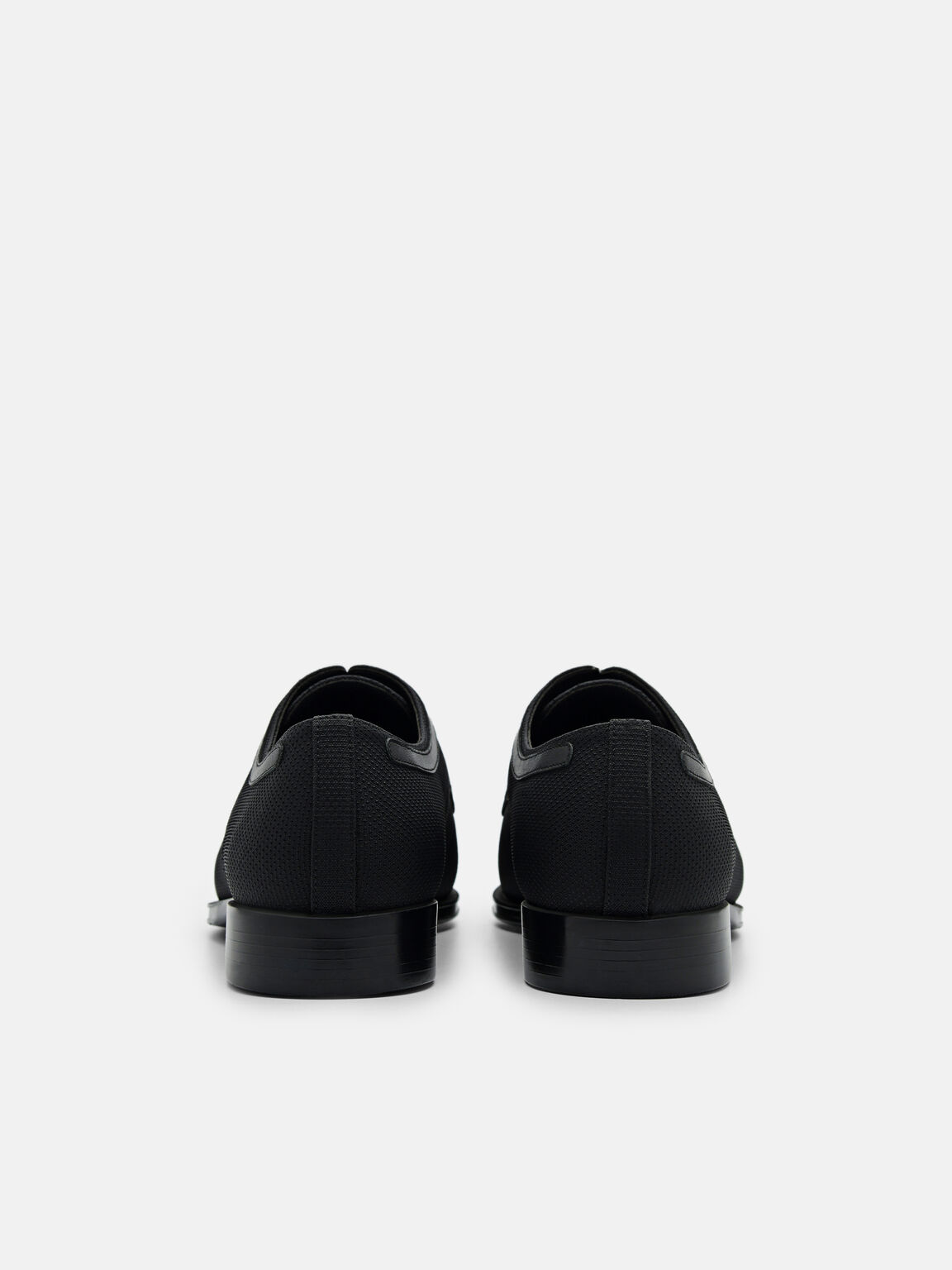 Nylon and Leather Derby Shoes, 