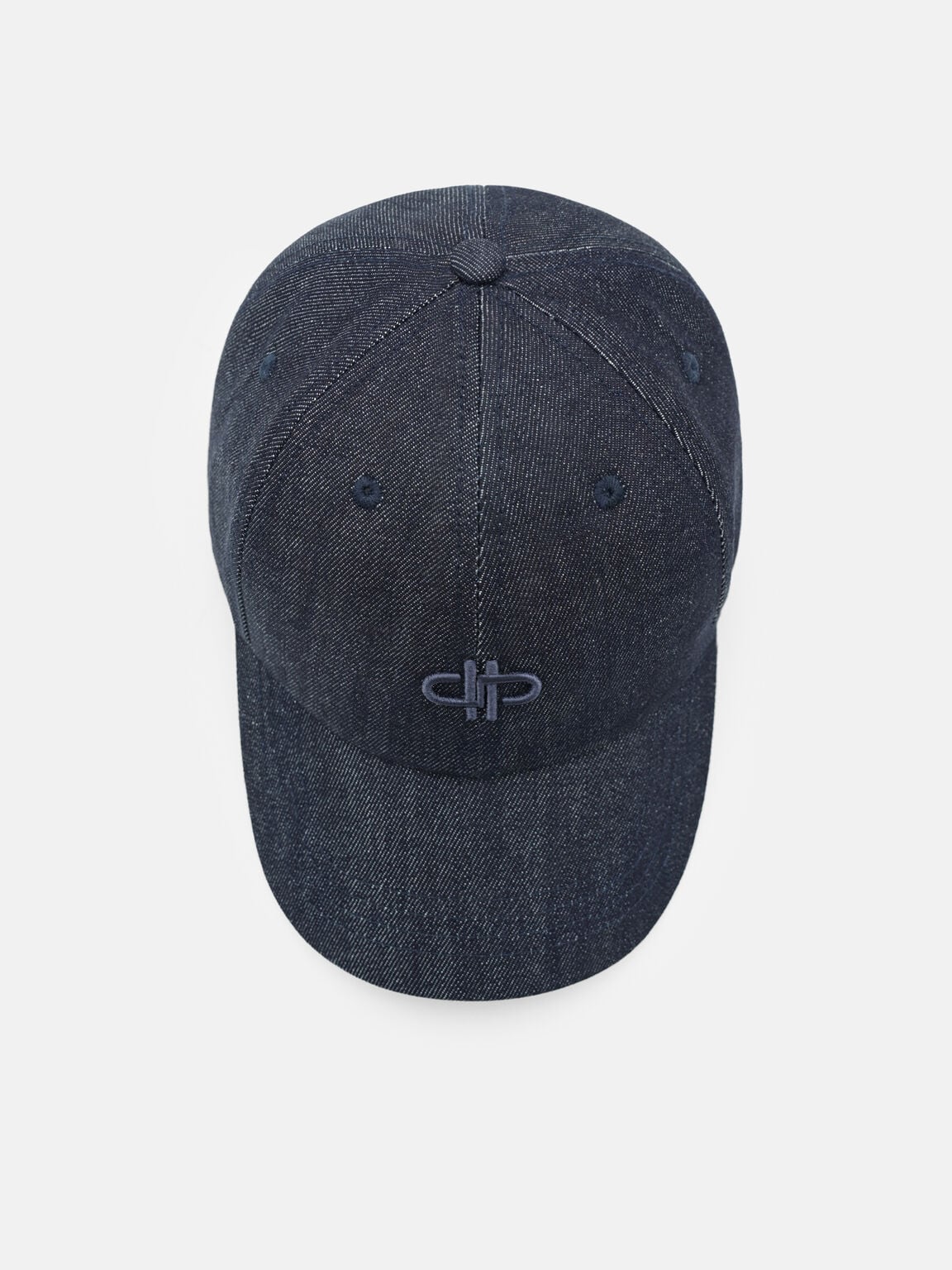 Denim Monogram Cap, , hi-res