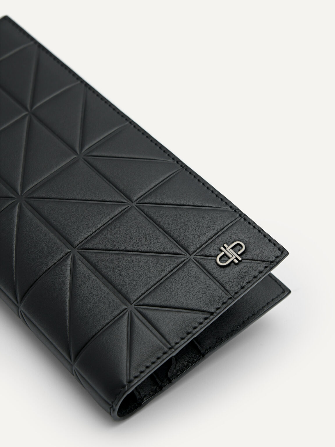 PEDRO Icon Leather Long Wallet in Pixel, 