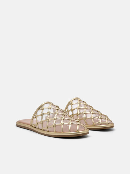 PEDRO Icon Leather Heel Sandals, Black