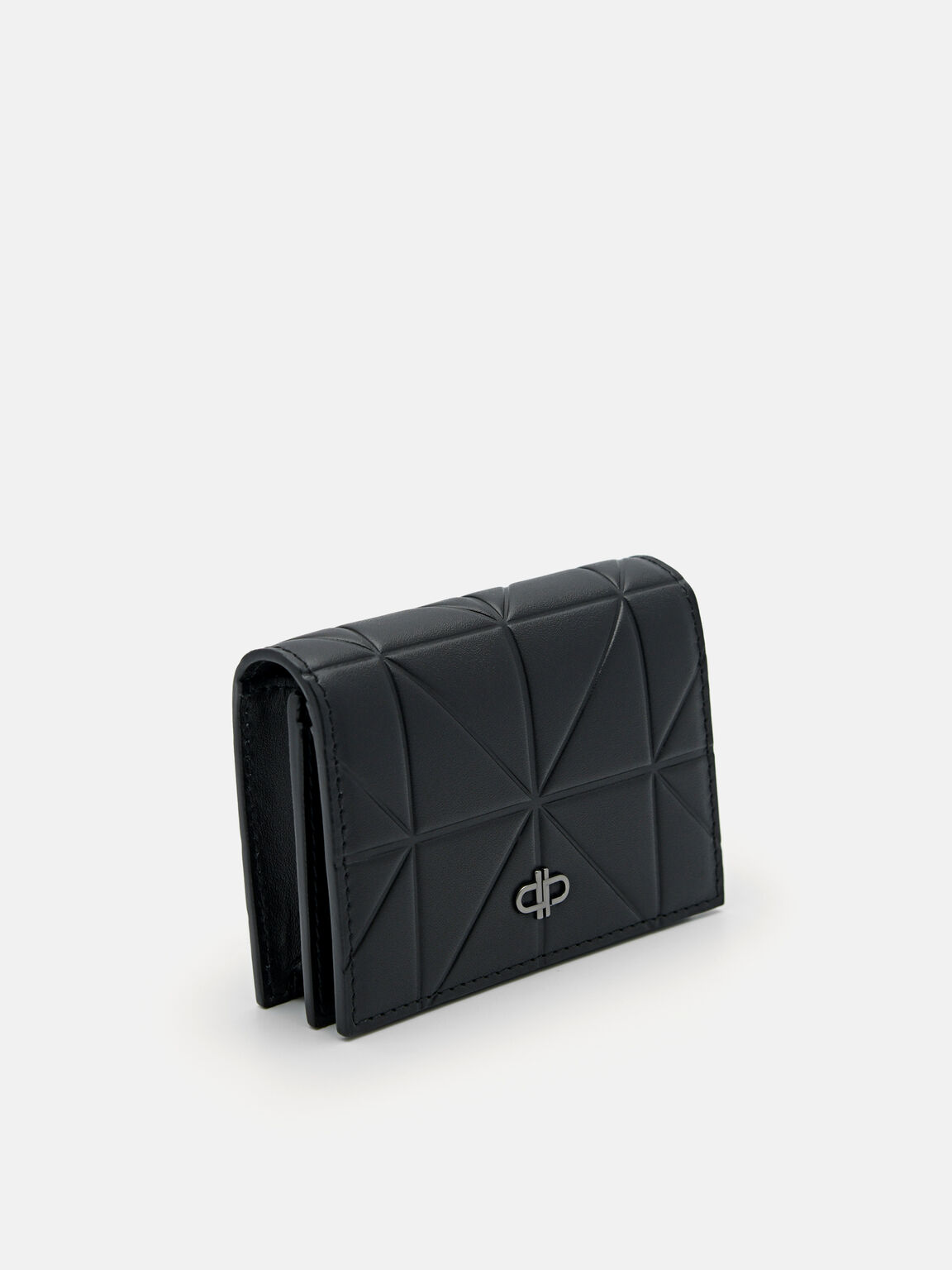 Dompet Koin Bi-Fold Kulit Ikon PEDRO Icon dalam Pixel, 