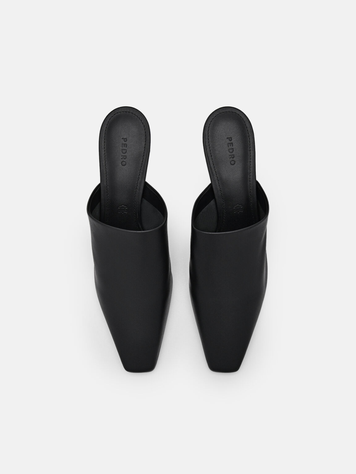 Sepatu Heels Kulit Mules, , hi-res