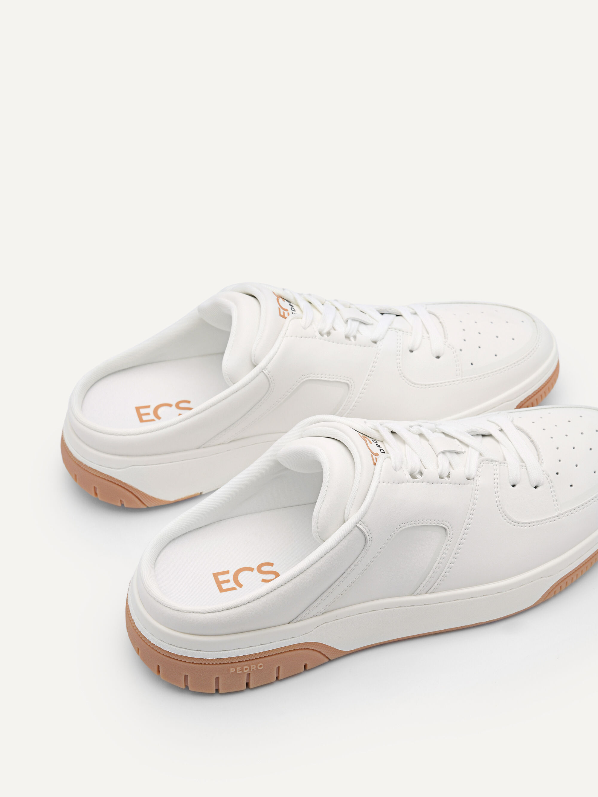 Men's White EOS Slip-On Sneakers - PEDRO ID