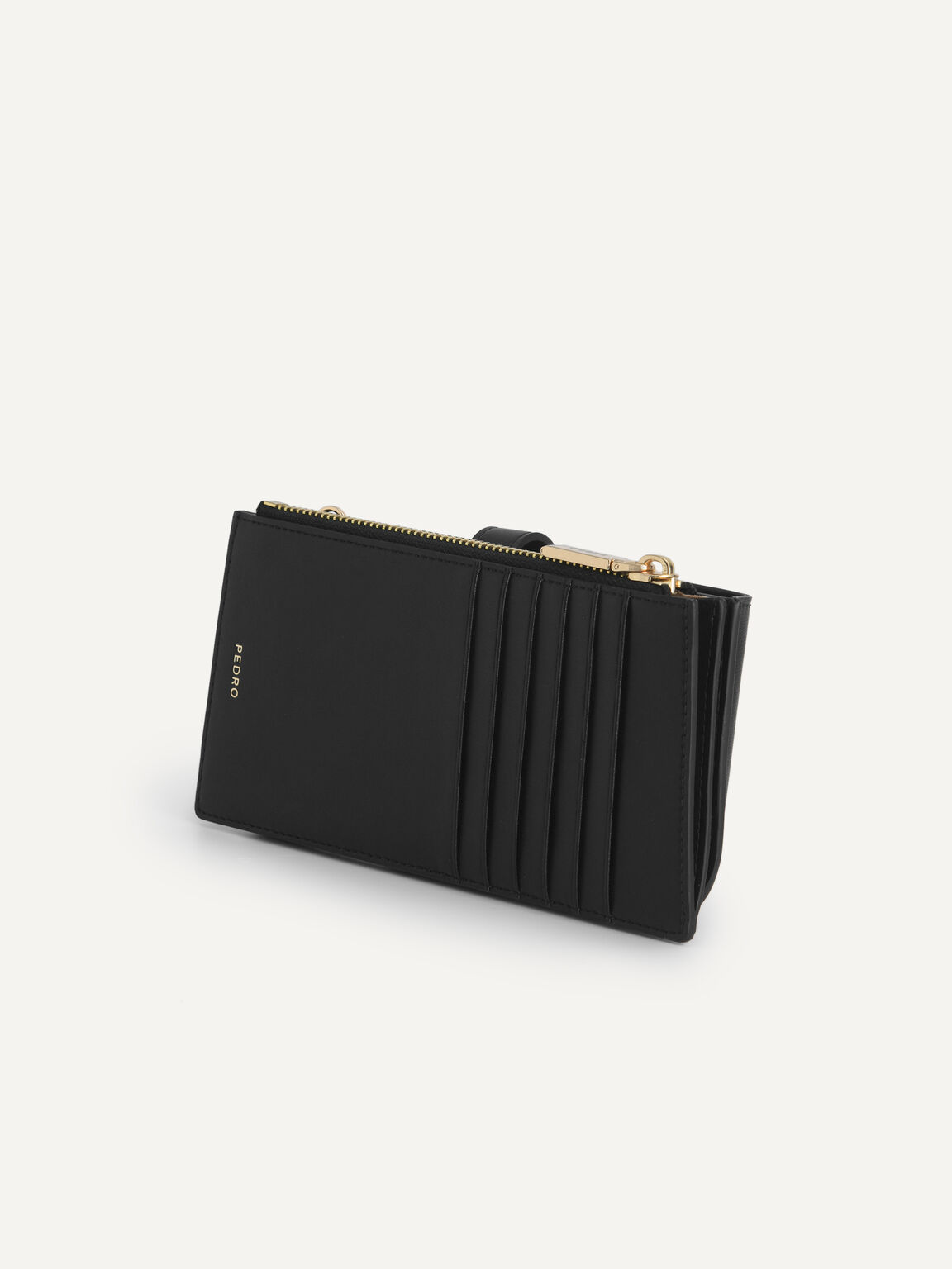 Textured Leather Phone Pouch, 