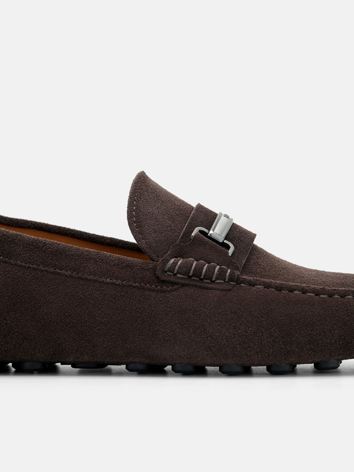 Sepatu Driving Suede Horsebit, 