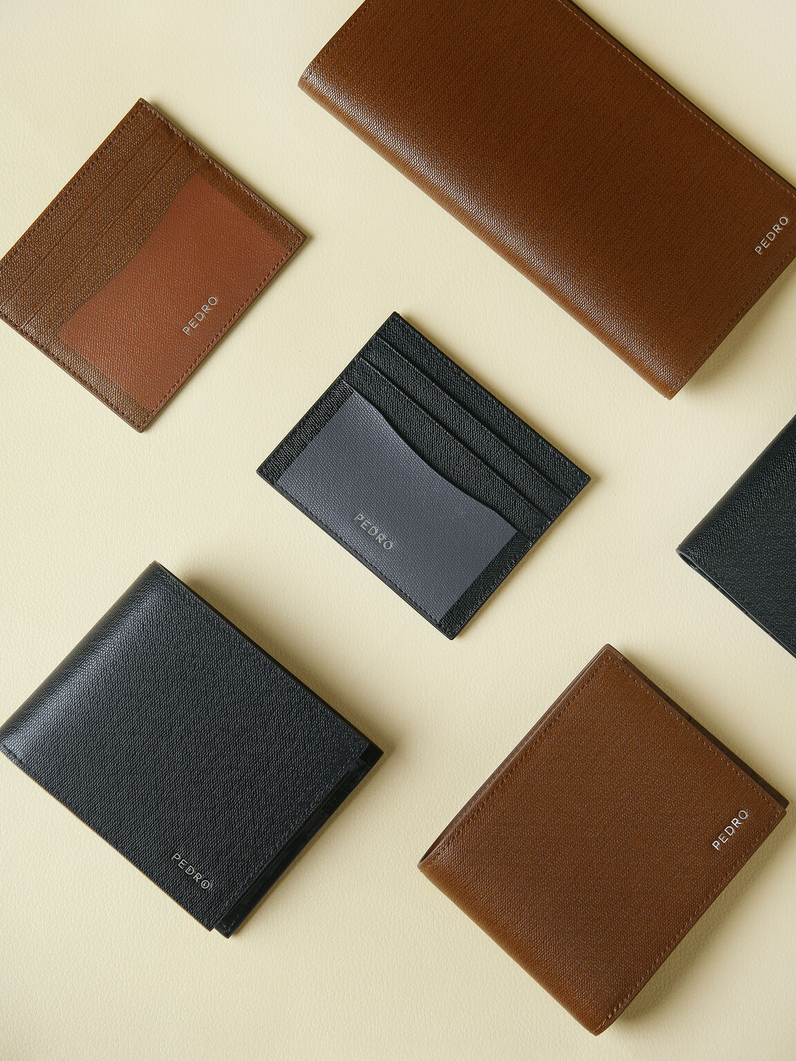 Full-Grain Leather Wallet with Insert, 