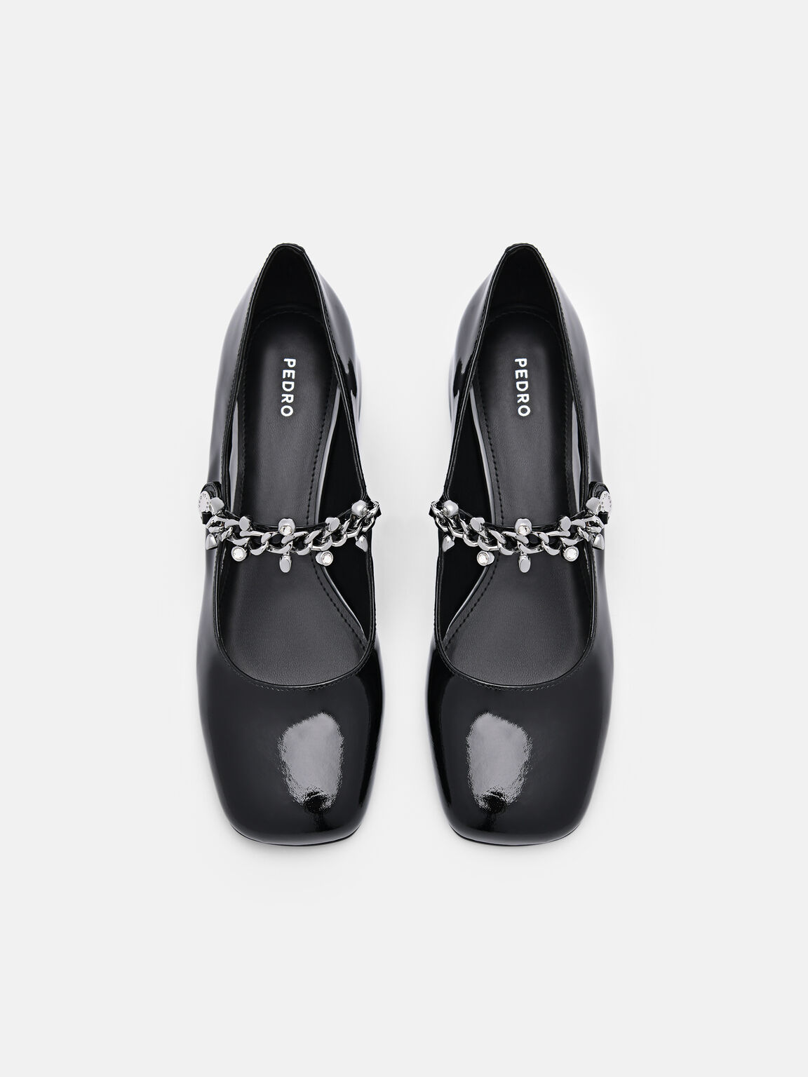 Sepatu Mary Jane Kulit Cami, 