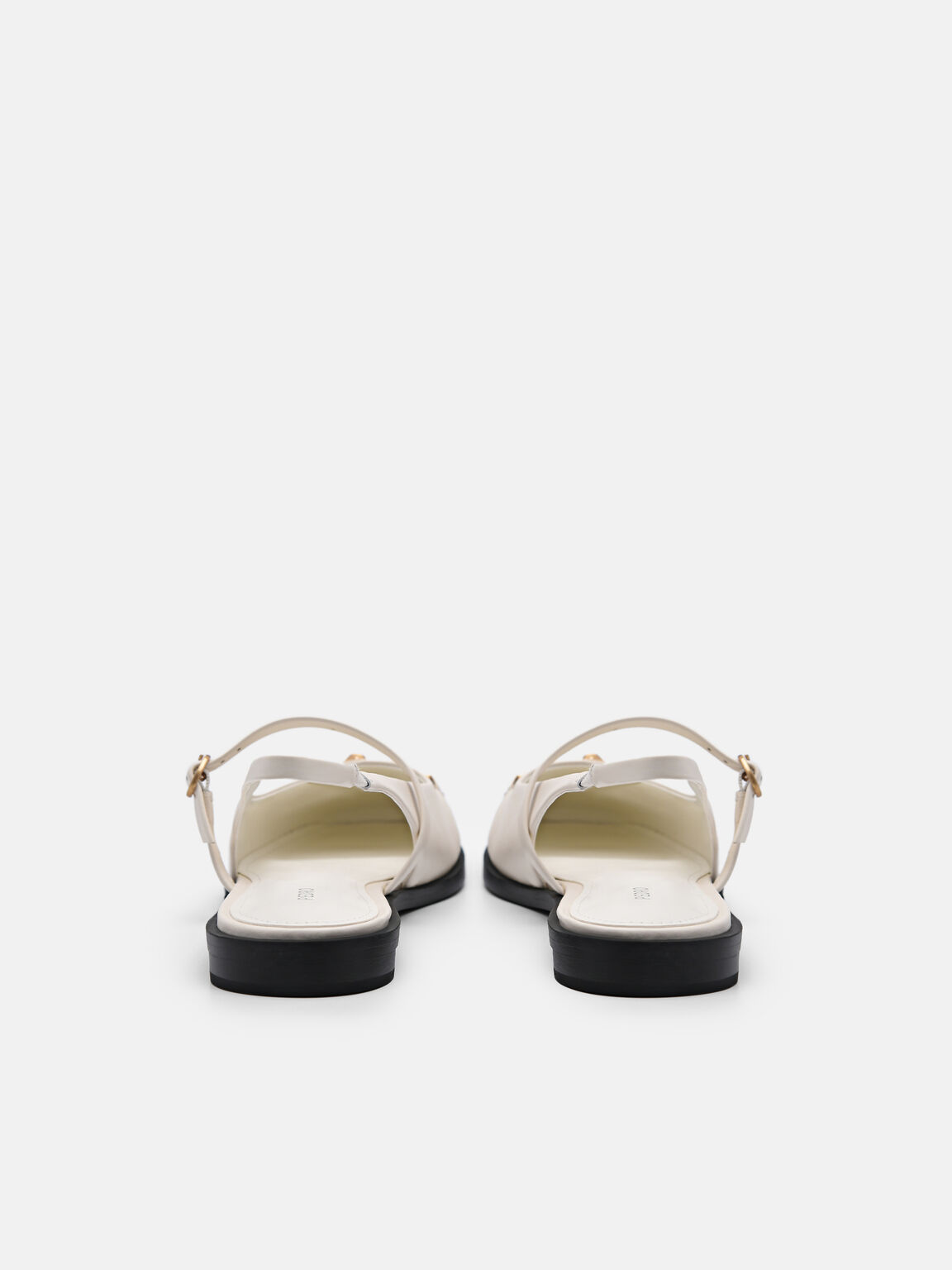 Sandal Slingback Kulit Jean, 