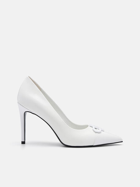 PEDRO Icon Leather Heel Pumps, 
