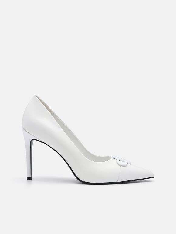 PEDRO Icon Leather Heel Pumps, 