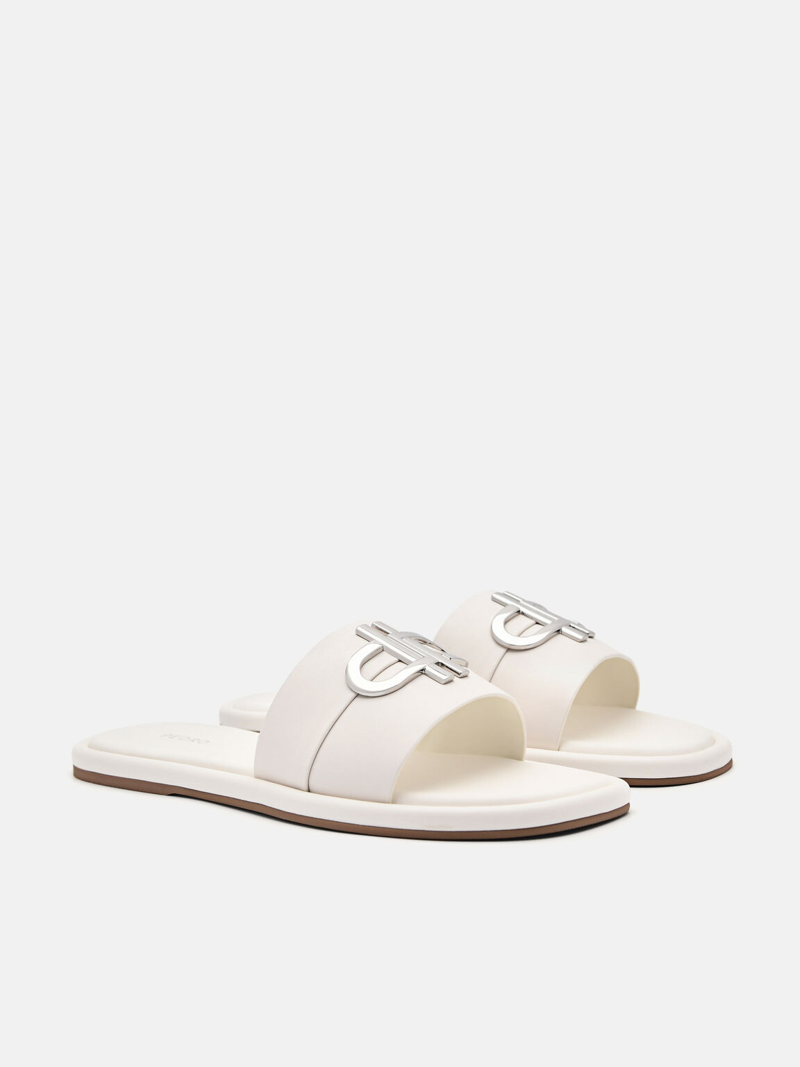 PEDRO Icon Leather Slide Sandals, 